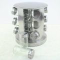 12PCS/Set Cruet Suit with Stainless Steel Stand